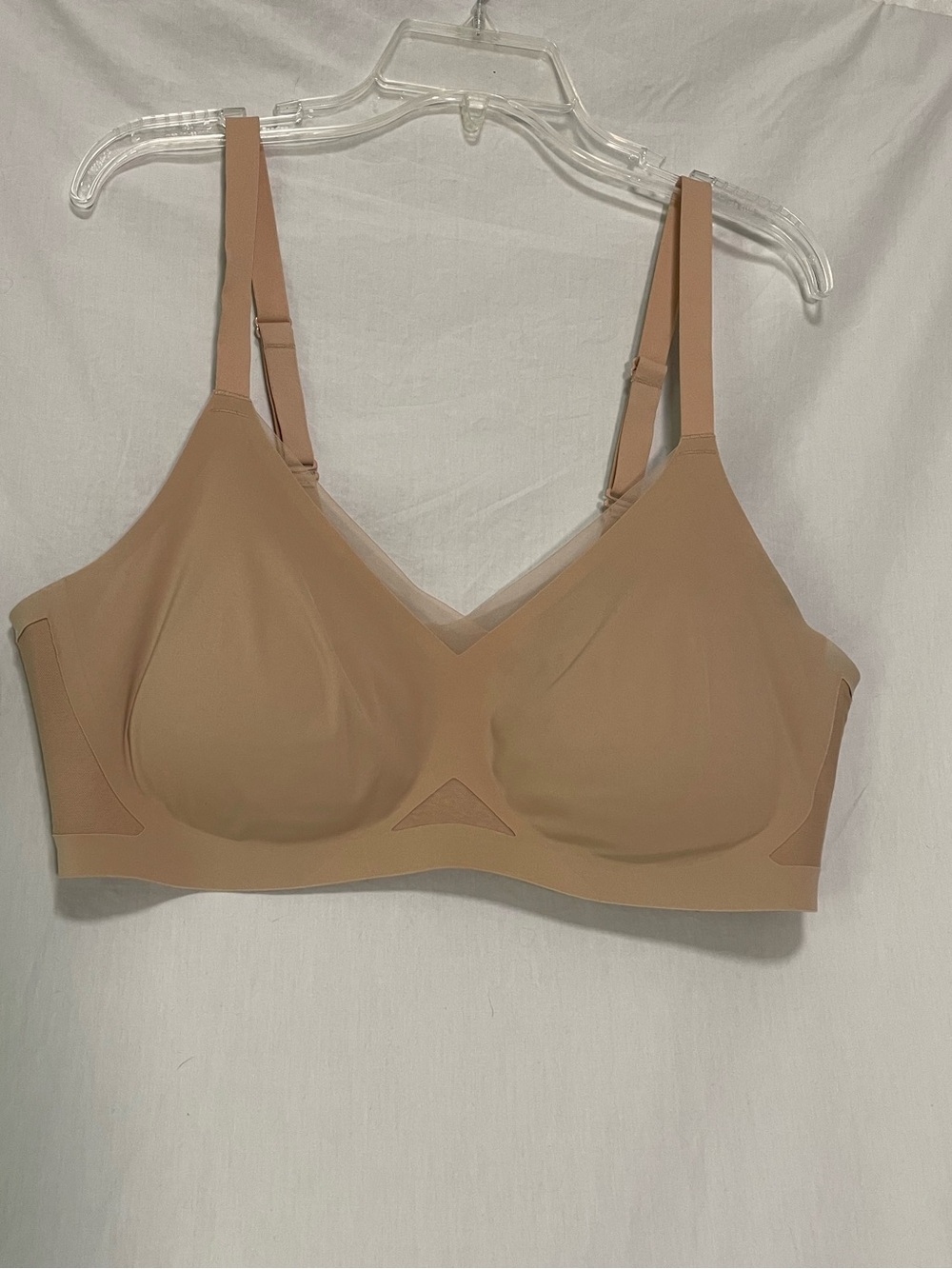 Honeylove LiftWear Crossover Bra Wireless Seamless Convertible Straps Sz 1X
